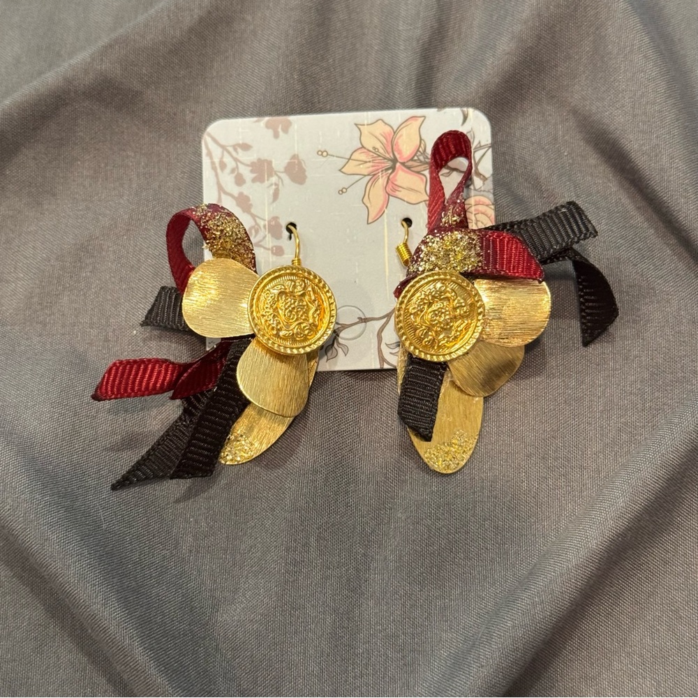 Handmade earrings.